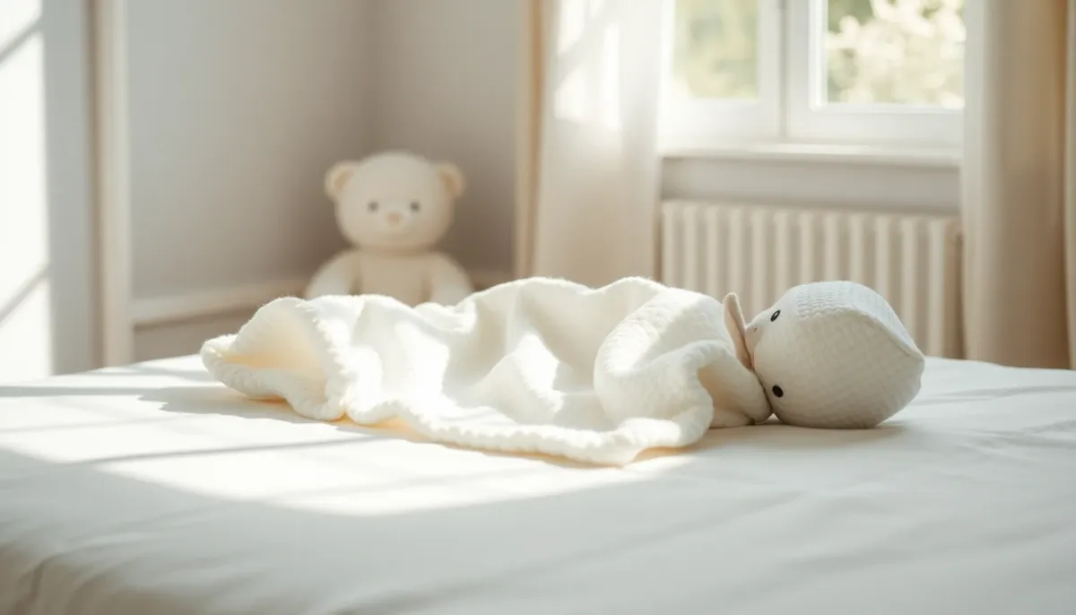 Doudou blanc pour bébé : notre sélection des plus doux et résistants