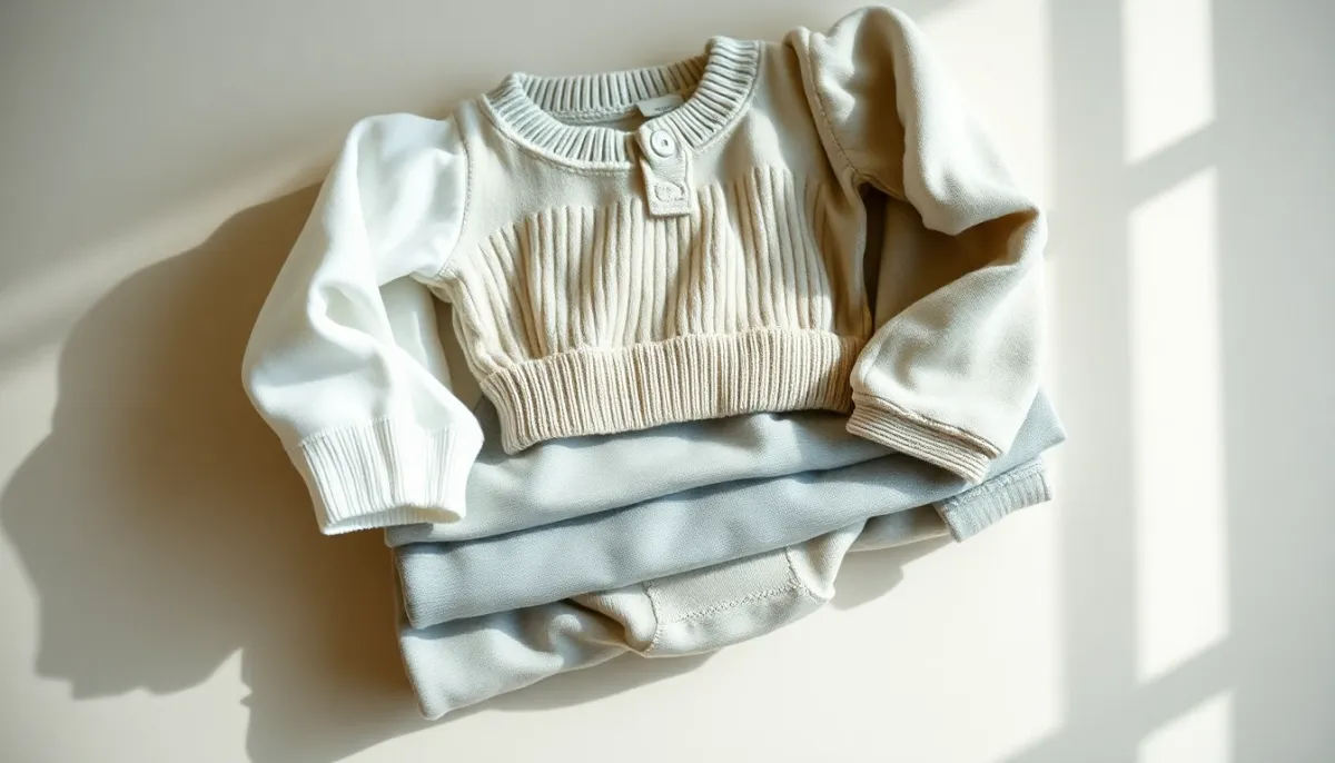 Gros plan des trois couches de vêtements superposées pour la technique multicouche