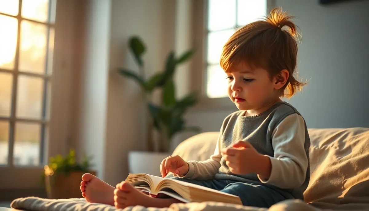 Enfant en phase de récupération progressive après un coup à la tête, reprenant doucement les activités