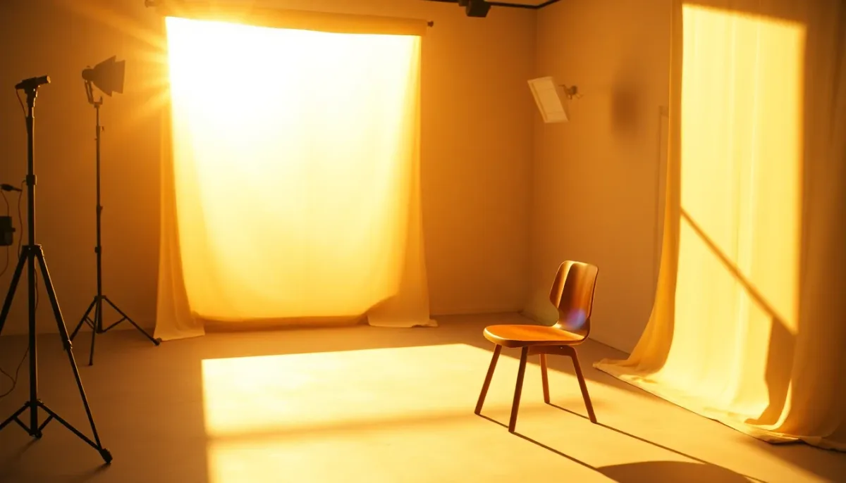 Ambiance lumineuse et chaleureuse évoquant la joie de vivre et l'énergie positive associées au prénom Stanislas